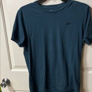 Hollister Teal Short Sleeve Tee